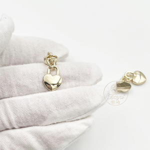 หัวซิปแบบดึงสองห่วง ลายหัวใจ สำหรับซ่อมแซมอุปกรณ์ฮาร์ดแวร์กระเป๋าเดินทาง ทำจากโลหะผสมสังกะสี - Product Image 6