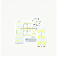 Vente chaude : Panneau lumineux rigide COB sur mesure en aluminium, avec source lumineuse de surface, adaptable à la température de couleur et aux dimensions graphiques