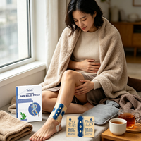 Patch de gel hydrogel au menthol pour soulager la douleur, effet rafraîchissant pour les douleurs dorsales, aux genoux et musculaires, analgésique, soin corporel
