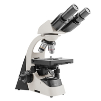 SM-2010D Laboratory Articulated Free Binocular Microscope 40-1000X Biological Microscope Microscope Slides
