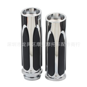Moshark <b>Motorcycle</b> Handlebar <b>Grips</b> 15x9x5mm For Harley Softail Dyna Fat Boy Glide Modification Parts - Product Image 5
