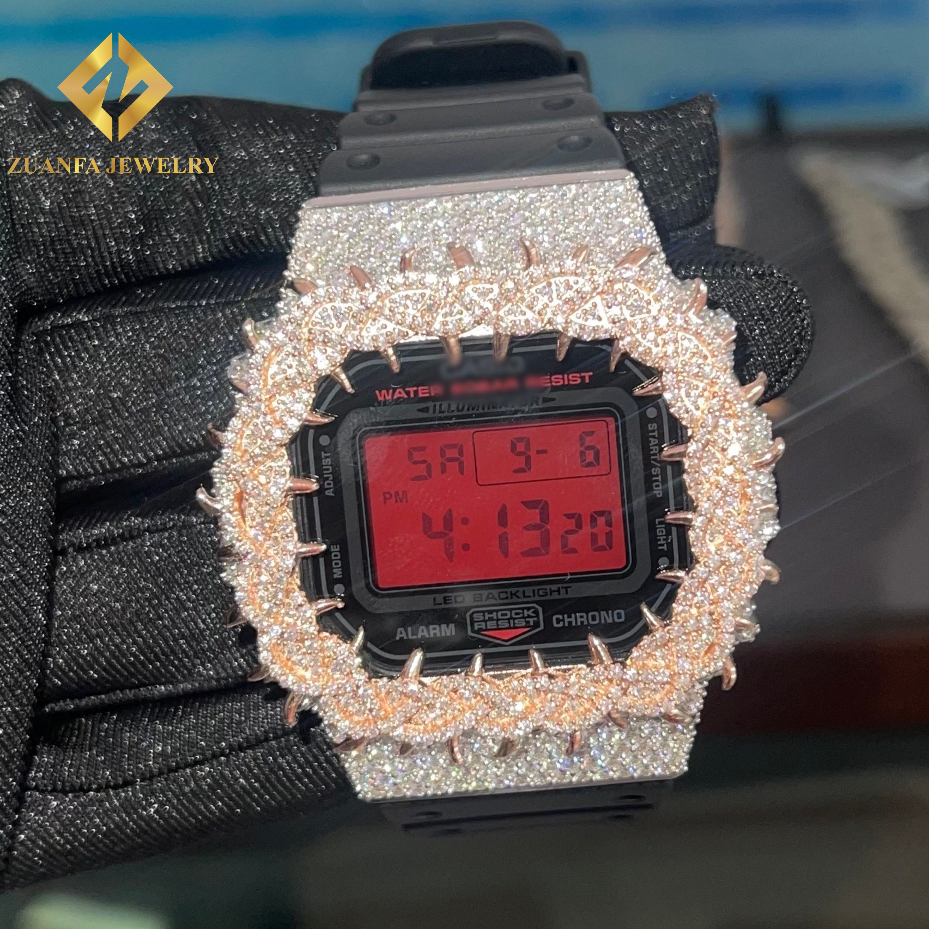 bezel rose gold with silver