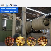 LANE Fruit- en groentewasafval organische meststof composteerlijn turnkey project fabrieksdirecte levering apparatuur