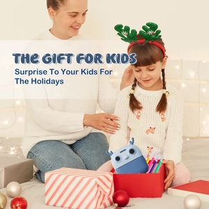 Papier <span class=keywords><strong>photo</strong></span> thermique à capteur MOS, imprimante <span class=keywords><strong>photo</strong></span> de poche, couleur amusante, 2.4 pouces, écran 203dpi, impression instantanée, pour enfants - Product Image 4