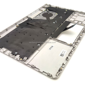 For HP Pavilion X360 14-DQ Silver Color Palmrest with Backlit <b>Keyboard</b> L88206-001 - Product Image 2