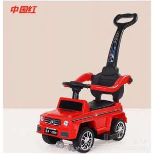 Twist Car With Push Handle Four Wheeled Scooter For Children 1-6 Years Old Ride On Toy Plastic Unisex - Product Image 5