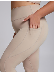 Pantalones de <span class=keywords><strong>Yoga</strong></span> de Talla Grande de Algodón y Spandex Duraderos Personalizados al por Mayor, Conjuntos de <span class=keywords><strong>Yoga</strong></span> Aloes, <span class=keywords><strong>Ropa</strong></span> de Entrenamiento, Trajes Deportivos, Tapetes de <span class=keywords><strong>Yoga</strong></span> - Product Image 3