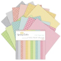 Kertas Karton Persegi GF 6x6 untuk Pembuatan Kartu, Jurnal, Planner, Origami, Scrapbook, Cetak Offset, Cetak Kustom, Paket Kertas Dekoratif
