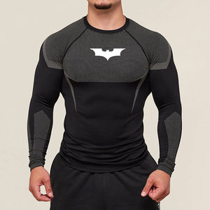 Magliette Sportive da Uomo con Stampa, Compressione 180 Grammi, <span class=keywords><strong>Estive</strong></span> a Maniche <span class=keywords><strong>Corte</strong></span>, per Palestra e Allenamento, Asciugatura Rapida, Traspiranti e Anti-Umidità - Product Image 6