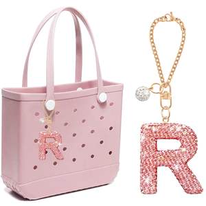 26 Letter <b>Charms</b> for Bogg <b>Bag</b> Accessories Bogg <b>Bag</b> <b>Charms</b> Keychain for Women Girls Letter <b>Charms</b> for Beach Tote <b>Bags</b> - Product Image 6