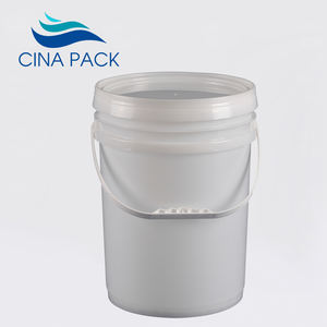 80 MIL Logo Impresso Preço Barato 20 Litros 5 Galões US Estilo Vazio Balde De Plástico Sem Tampa - Product Image 5