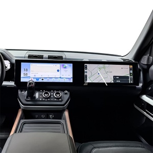 33.6 Inch Dual Screen Android Car <b>Stereo</b> for Land Rover Defender 2018-2024 GPS Navigation Car Multimedia Navigation <b>System</b> - Product Image 1