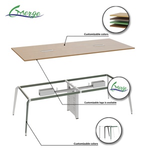 Conjunto de Mesa de Reuniones Modular Extensible Comercial Moderna de Guangdong y Silla de Oficina - Product Image 6