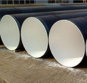 Pipa cairan SSAW pipa baja lasan digunakan untuk transmisi air cairan tekanan rendah tabung baja spiral - Product Image 2