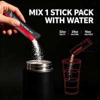Poudre d'électrolytes pour boisson, hydratation améliorée, sans sucre, suppléments de minéraux électrolytiques en bandes pour l'hydratation