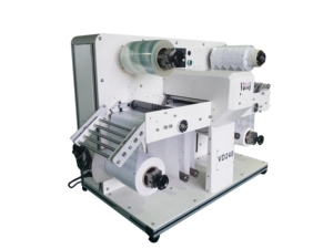 Vorey VD240 Desktop Nhanh Tự Động Kỹ Thuật Số Nhãn <span class=keywords><strong>Die</strong></span> Cutter Máy Nhỏ Cuộn Nhỏ Để Cuộn Làm Việc Với Máy Tính Để Bàn Máy In Memjet - Product Image 3