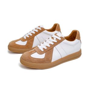 Zapatos de Hombre con Cordones, Suela de Goma, Parte Superior de Cuero Vacuno Transpirable, Textura Suave, Antideslizantes, Casuales, Versátiles y Cómodos, a la Moda - Product Image 2