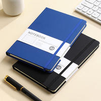 Bloc-notes A5 de haute qualité, impression de logo personnalisée à bas prix, journal personnalisé, carnet de notes de bureau, couverture rigide, agenda