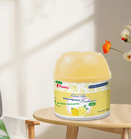 Gel solide de parfum citron longue durée pour voiture rafraîchissante personnalisée Rayshine pour parfum d'air 100 G