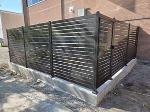 Sistema di Recinzione in Alluminio a Doghe Orizzontali Direttamente dalla Fabbrica per Forniture Esportazione a Lungo Termine e Cooperazione su Progetti - Product Image 4