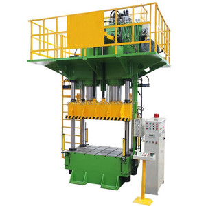 Brake pad manufacturing hydraulic press machine