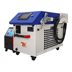 Máquina de solda a laser de fibra portátil, mini soldador a laser, aço inoxidável, alumínio, ferro, venda, 1500W