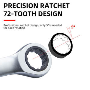 Design créatif 45 # acier au carbone diverses specfcations <span class=keywords><strong>Maiie</strong></span> Raichei ensemble d'outils de clé à double usage - Product Image 5