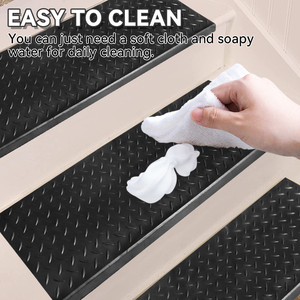 Nouveauté, vente chaude, <span class=keywords><strong>tapis</strong></span> d'<span class=keywords><strong>escalier</strong></span> en caoutchouc pour <span class=keywords><strong>extérieur</strong></span>, <span class=keywords><strong>tapis</strong></span> antidérapants pour escaliers - Product Image 5