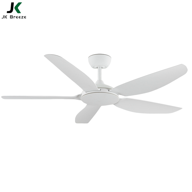 JK Modern Minimalist Energy-Saving Dc Motor 52 Inch 5 Abs Blades 110v-220v Customizable Bldc Remote Control Ceiling Fan