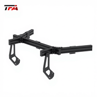 Soporte de Aluminio Resistente y Ajustable para Tres Monitores, para Simuladores de Carreras, para una Experiencia de Juego Inmersiva