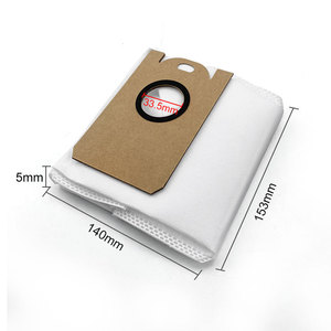 Sac à poussière Viomi S9 Alpha1A Alpha1C 153x140x5mm, accessoire jetable en fibre pour aspirateur domestique - Product Image 1