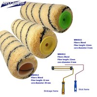Rullo per pittura in metallo da 9 pollici (230 mm) con attacco rapido da 22 mm, personalizzabile OEM, di grado industriale, per fai da te, con 3 mesi di garanzia