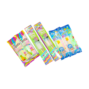 OEM/ODM Factory Direct Colorful Mixed Fruity Flavor Long Straw Sour Powder <strong>Candy</strong> Sticks Fun CC Powder <strong>Candy</strong> for Kid Snack <strong>Sugar</strong> - Product Image 3