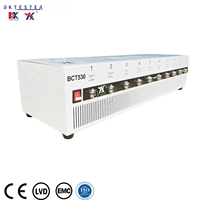 Probador y Clasificador de Capacidad de Baterías de Litio de 10 Canales, 5V 30A, para Celdas Cilíndricas, Prismáticas y de Bolsa LFP, NMC, NCA, LMO