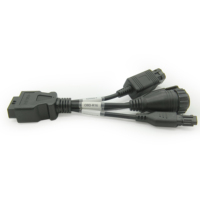 Câble de détection de défaut automobile Flash ECU Câble de diagnostic de moteur diesel pour automobiles isolé en PVC
