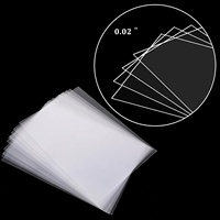 Fournisseur de feuilles PET transparentes A2 A3 A4 A5 taille PETG feuille pour artisanat et impression de cadeaux emballage feuilles de plastique thermoformées