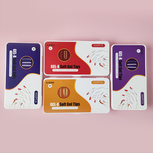 Suministros <span class=keywords><strong>de</strong></span> <span class=keywords><strong>uñas</strong></span> <span class=keywords><strong>acrílicas</strong></span> artificiales, <span class=keywords><strong>uñas</strong></span> postizas <span class=keywords><strong>de</strong></span> Gel <span class=keywords><strong>de</strong></span> cobertura completa sin costuras con caja blanca - Product Image 4