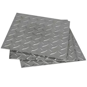 304 2B Anti-slip Waterproof Antiskid Floor Stainless Steel Checkered Plate ss Embossed Sheet