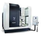 Centre d'usinage vertical CNC 5 axes, machine de fraisage rotative BT40, broche simple, moyenne capacité, marque HMT