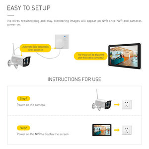 LCLCTEK Tuya Thông Minh 8CH <span class=keywords><strong>Wireless</strong></span> 3MP NVR Kit 10 "LCD Monitor An Ninh CCTV Hệ Thống Camera - Product Image 6