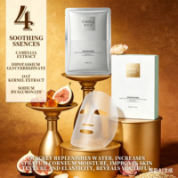 Masque facial en feuille d'argent O'ROLA Private Label Bifida Peptide, anti-âge, raffermissant, hydratant, OEM, logo personnalisé, 30 ml * 6