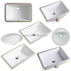 Lavabo in Ceramica per Bagno 2015, Lavabo Sottopiano in Porcellana Stile Americano Classico 1813, Lavandino Popolare - Product Image 1