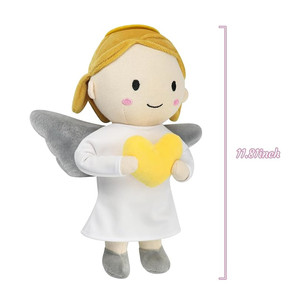 Muñeca de Trapo Geeme Sweet Angel JM9488, Muñeca de Peluche Suave con Alas y Corazón - Product Image 2