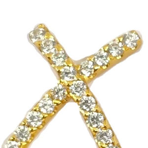 Pendientes de Botón Minimalistas con Circonita de VM JEWELRY, Oro de 18K/Plata 925, Ligeros, Geométricos, para Mujer, Trabajo, Oficina, Uso Diario, Regalo - Product Image 3