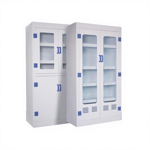 누수 방지 바닥이 있는 모든 PP 재질 실험실 시약 캐비닛, 질산, 황산, 염산의 안전 보관을 위한 인증됨 - Product Image 1