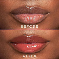 Gloss à lèvres brillant transparent avec paillettes, marque privée, logo personnalisé, cosmétiques, maquillage, fleur, nude, végétalien, gloss brillant, fournisseur de rouge à lèvres