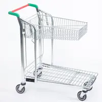 Chariot À Achats De supermarché, Dépanneur Panier, Chariot À Main Pour Faire Du Shopping Avec 4 Roues