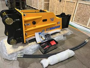 Marteau hydraulique de type boîte jaune SB70, prix usine, vente chaude 2026, certifié CE, pour excavatrices de 16 à 21 tonnes - Product Image 3