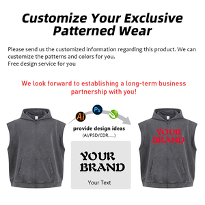 Nuevo Producto 2026, Chaleco Batik Desgastado de 400g, 100% Algodón, Estilo Urbano, Sin Mangas, con Cierre de Cremallera para Hombre - Product Image 4