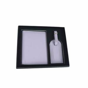 Funda para Pasaporte de Cuero PU 2026-1, con Logotipo Personalizado Impreso con UV, Hecha a Mano, con Juego de Etiqueta para Equipaje - Product Image 3
